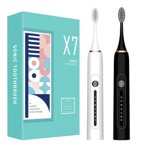 Electric Sonic Toothbrush with 6 Modes and 8 Brush Heads