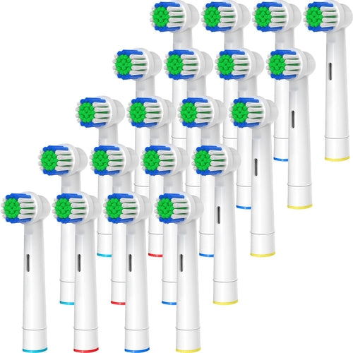 Replacement Toothbrush Heads Precise Cleaning Style Compatible with Oral-B Electric Toothbrush