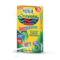 Crayola Squeeze-A-Color Toothpaste