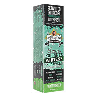 Activated Charcoal Whitening Toothpaste - Wintergreen