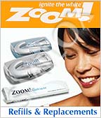 For those who already have dental trays and want to maintain their beautiful smile, we offer refill kits at great prices. Try Zoom! - zoom_top_images1c