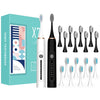 Electric Sonic Toothbrush with 6 Modes and 8 Brush Heads