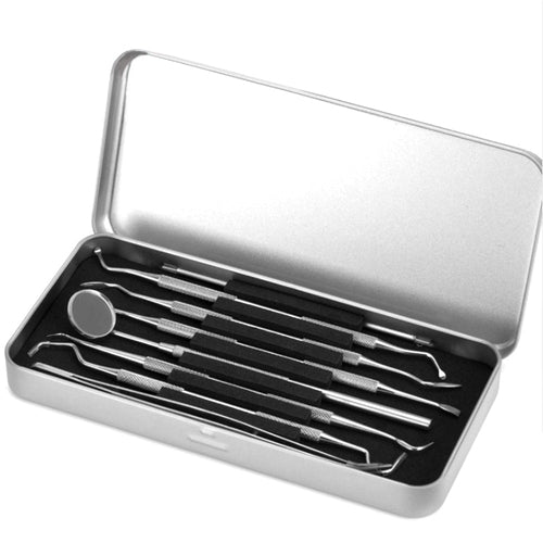 Professional 7 Piece Stainless Steel Dental Tool Kit