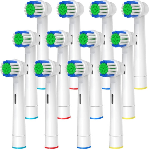 Replacement Toothbrush Heads Precise Cleaning Style Compatible with Oral-B Electric Toothbrush