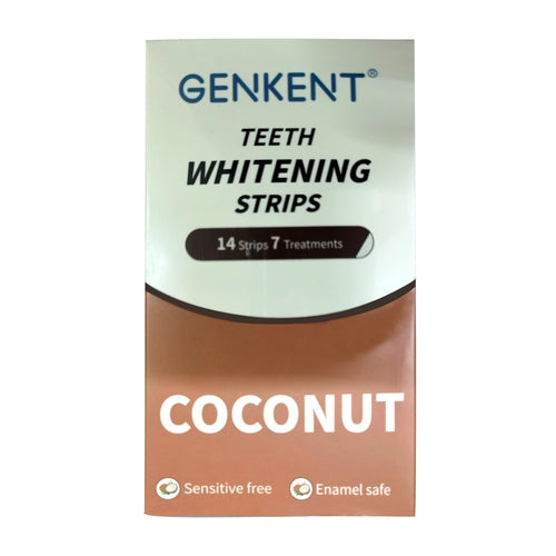 Teeth Whitening Strips - Mint or Coconut Flavor