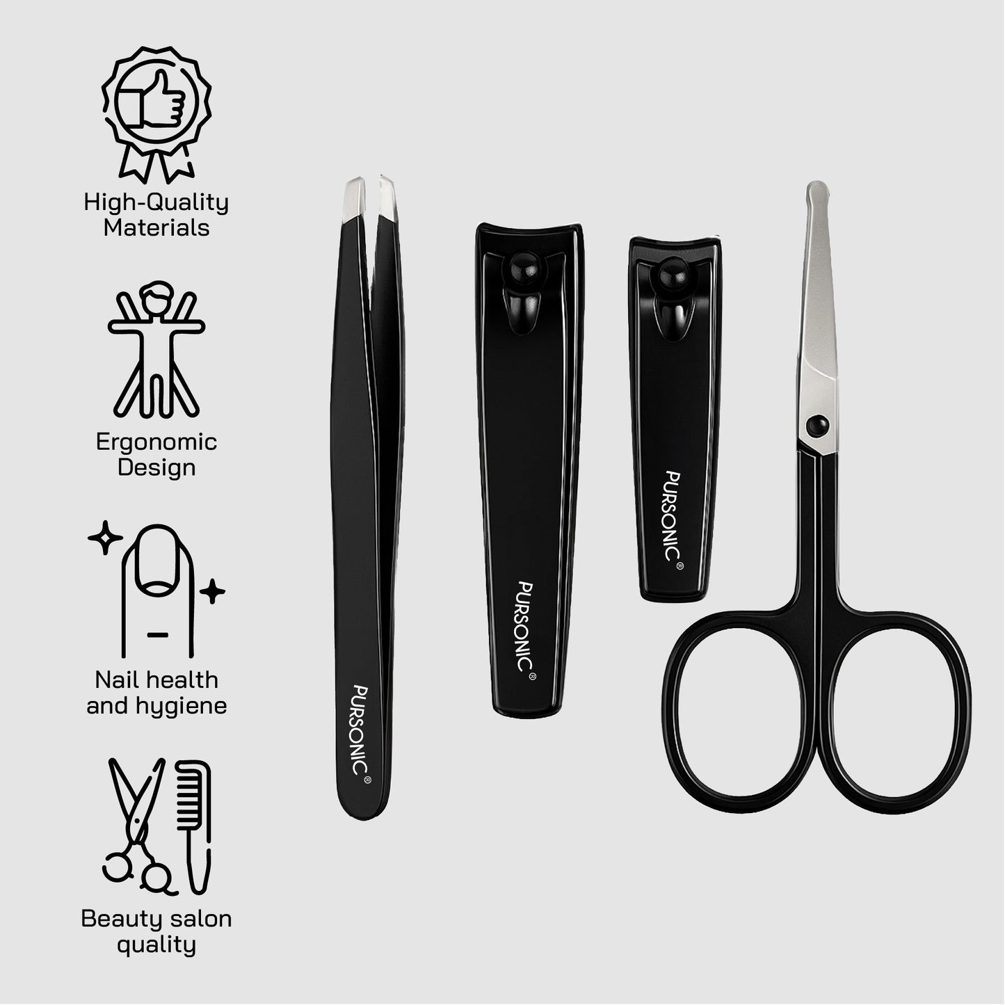 Ultimate Professional Manicure & Pedicure Nail Care Kit