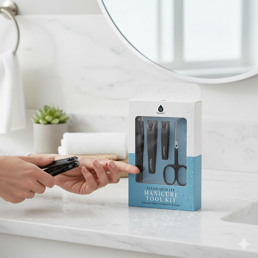 Ultimate Professional Manicure & Pedicure Nail Care Kit