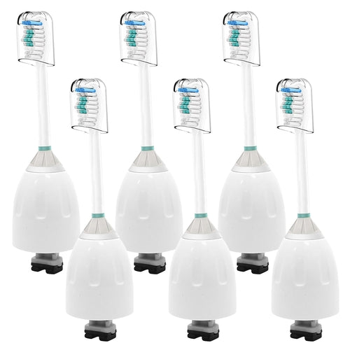 Replacement Toothbrush Heads Compatible with Sonicare E-Series Toothbrush - 6pk