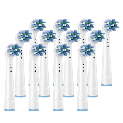 Replacement Toothbrush Heads Cross Cleaning Style Compatible with Oral-B Electric Toothbrush