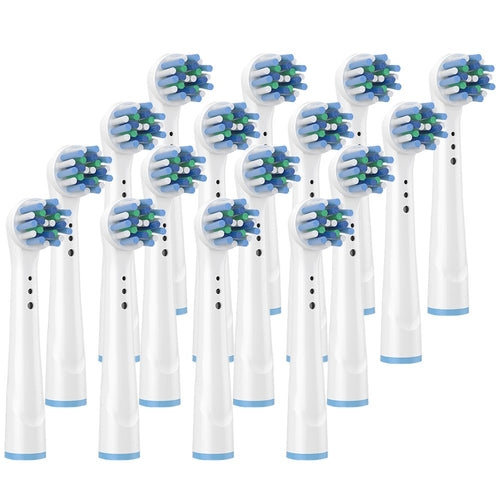 Replacement Toothbrush Heads Cross Cleaning Style Compatible with Oral-B Electric Toothbrush