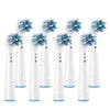 Replacement Toothbrush Heads Cross Cleaning Style Compatible with Oral-B Electric Toothbrush