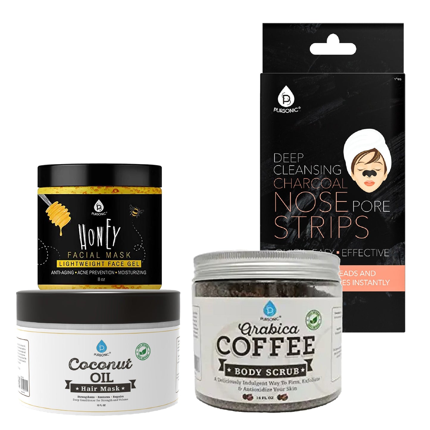 Pamper & Glow 4 Piece Beauty Bundle
