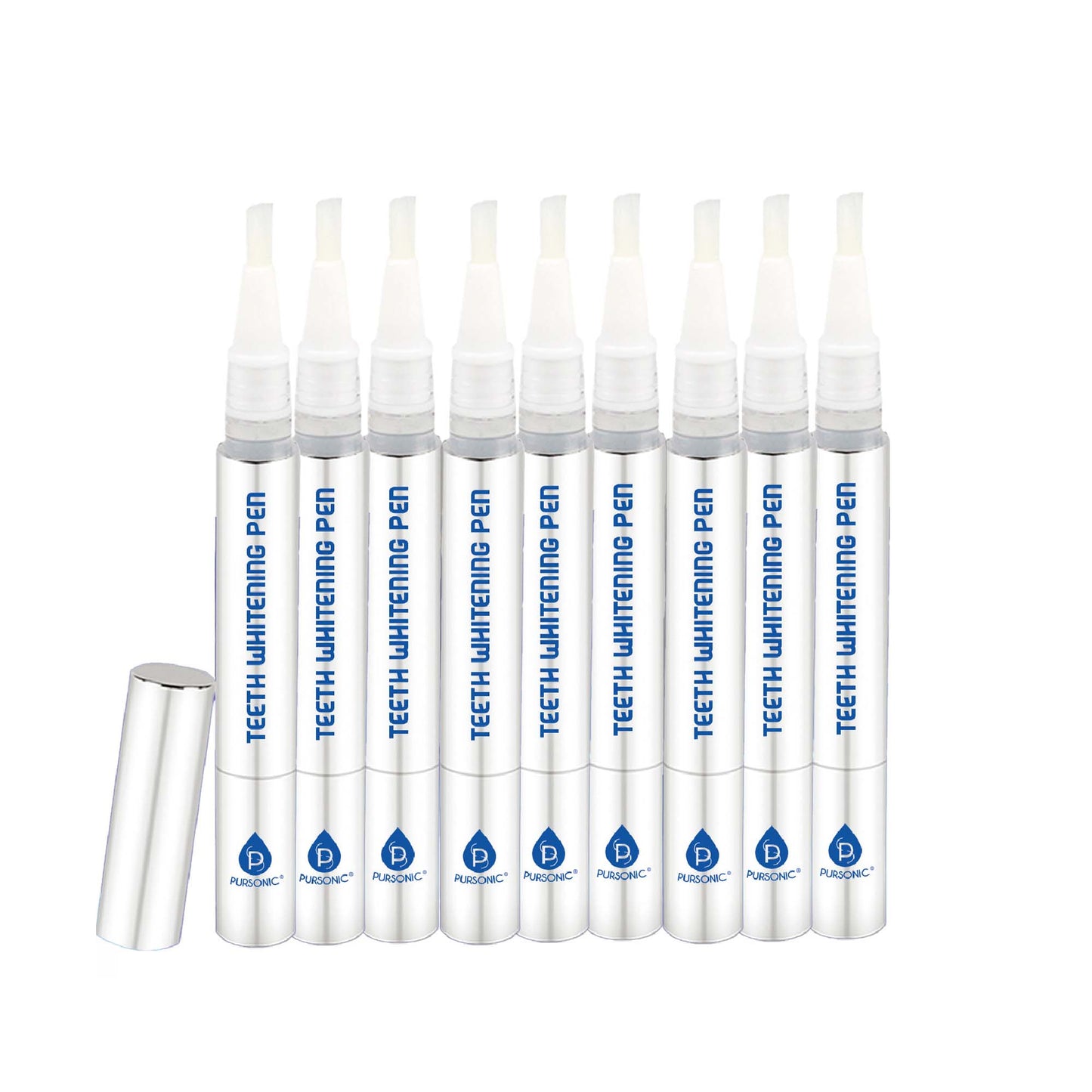 Enamel Safe On-the-Go Teeth Whitening Pen for a Brighter Smile 9pk