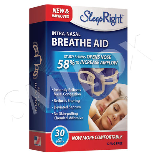 SleepRight Intra-Nasal Breathe Aid - 30 Day Supply
