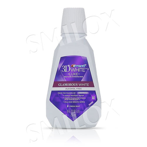 Crest 3D White Luxe Glamorous White Multi-Care Whitening Rinse