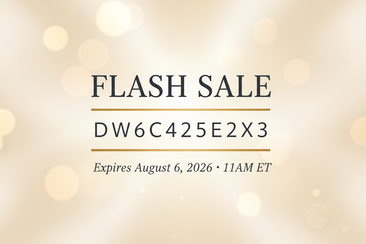 Flash Sale Hero Banner