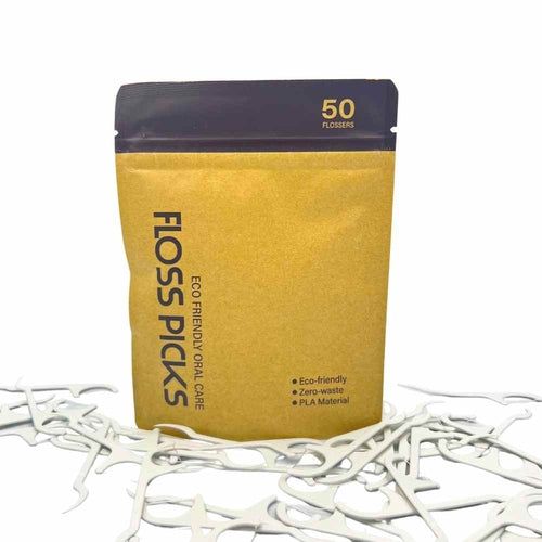 Eco-Friendly Floss Picks - 50ct