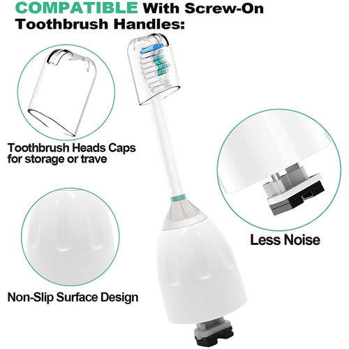 Replacement Toothbrush Heads Compatible with Sonicare E-Series Toothbrush - 6pk