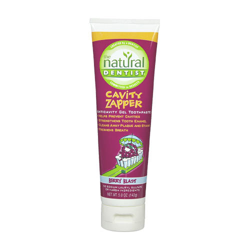 The Natural Dentist | Cavity Zapper Kids Anticavity Toothpaste at ...