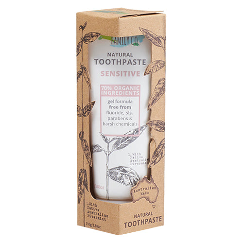 The Natural Family Co Sensitive Natural Toothpaste at Smilox.com