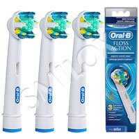 Oral-B FlossAction Brush Heads EB25-3pk