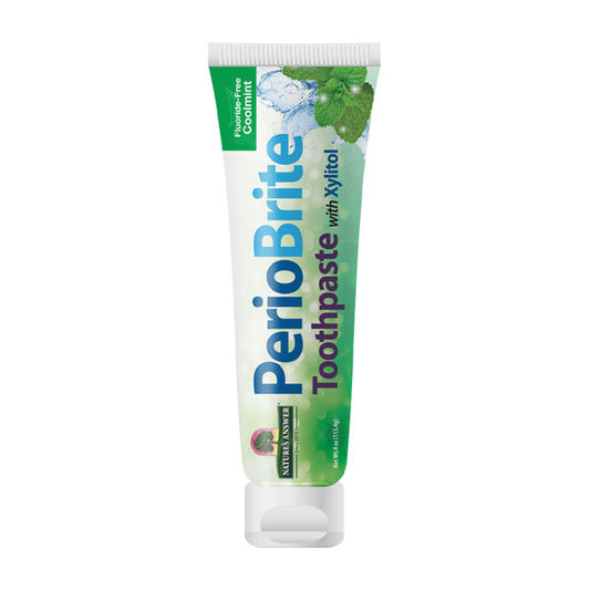 PerioBrite Fluoride Free Toothpaste - Coolmint 4oz