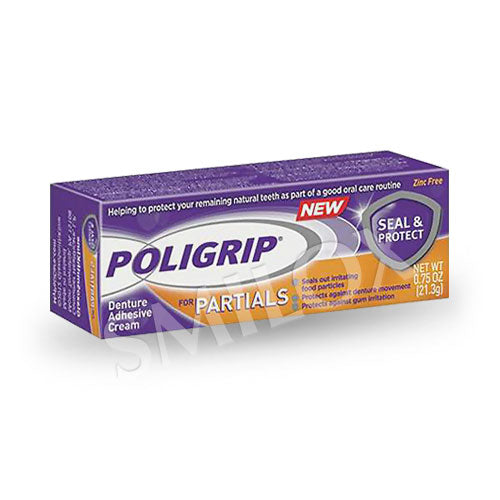 Poligrip Partials Denture Adhesive Cream