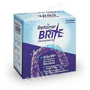 Retainer Brite Cleaning Tablets