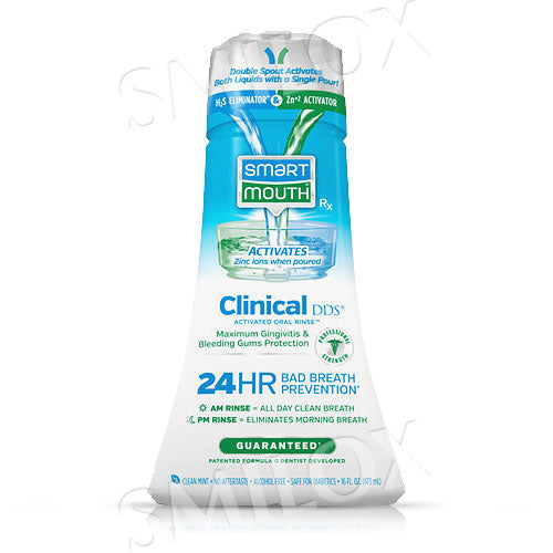 SmartMouth Clinical DDS Activated Mouthwash