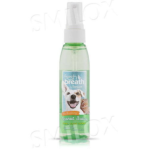 TropiClean Fresh Breath Oral Care Spray - Peanut Butter