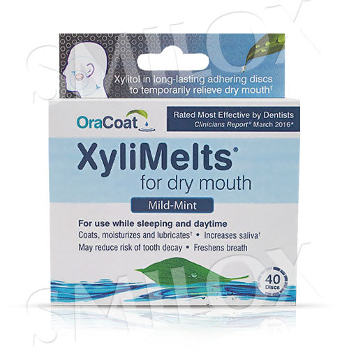 OraCoat XyliMelts for Dry Mouth - Mint at Smilox.com