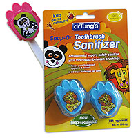 Kids Snap-On Toothbrush Sanitizer