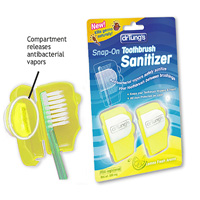 Snap-On Toothbrush Sanitizer