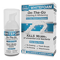 WhiteFoam On-The-Go Aligner Cleaner