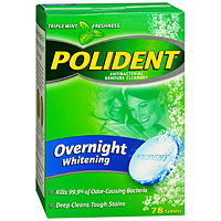 Overnight Whitening Denture Cleaner