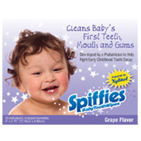 Baby Tooth Wipes - Natural Grape Flavor