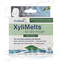 XyliMelts for Dry Mouth - Mint Free